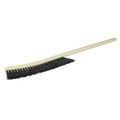 Weiler Radiator Brush, Straight Foam Handle, Black Horse Hair Fill 73050